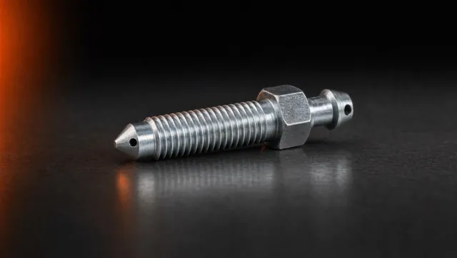 A bleeder screw