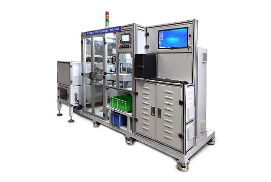 Robotics & Vision Based Assembly Machine