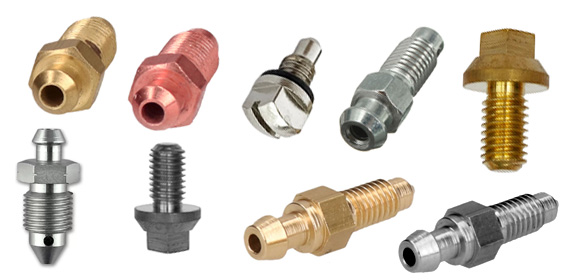 Sample parts1 for Bleed Screws Machine can inspect