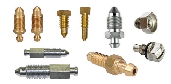 Sample parts2 for Bleed Screws Machine can inspect