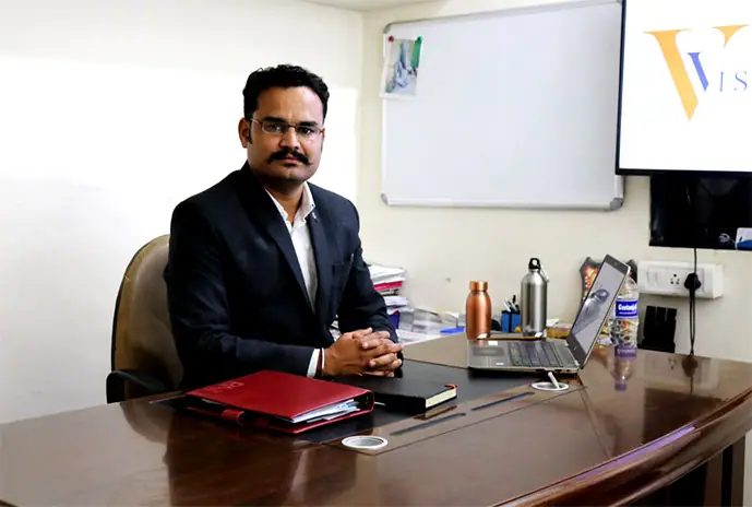 Director's photo in office